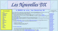 Desktop Screenshot of lesnouvellesdx.fr